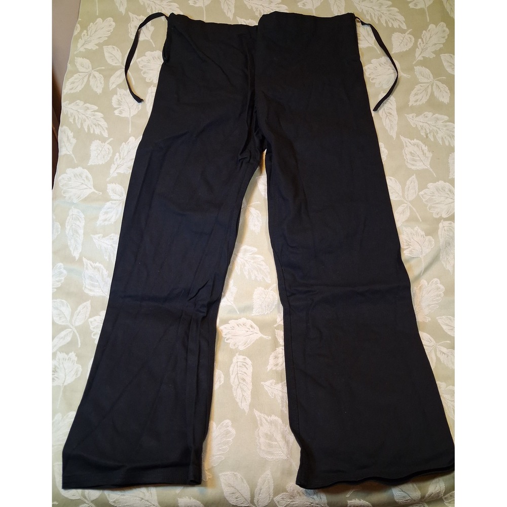Century Martial Art Supply Black Canvas Pants Adult XL Size 6 Karate Training